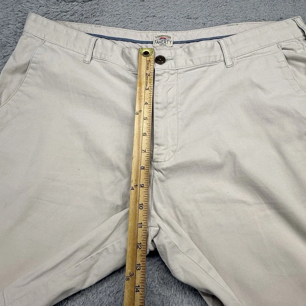 Faherty All‎ Day Shorts Mens 38 Heather Beige 9